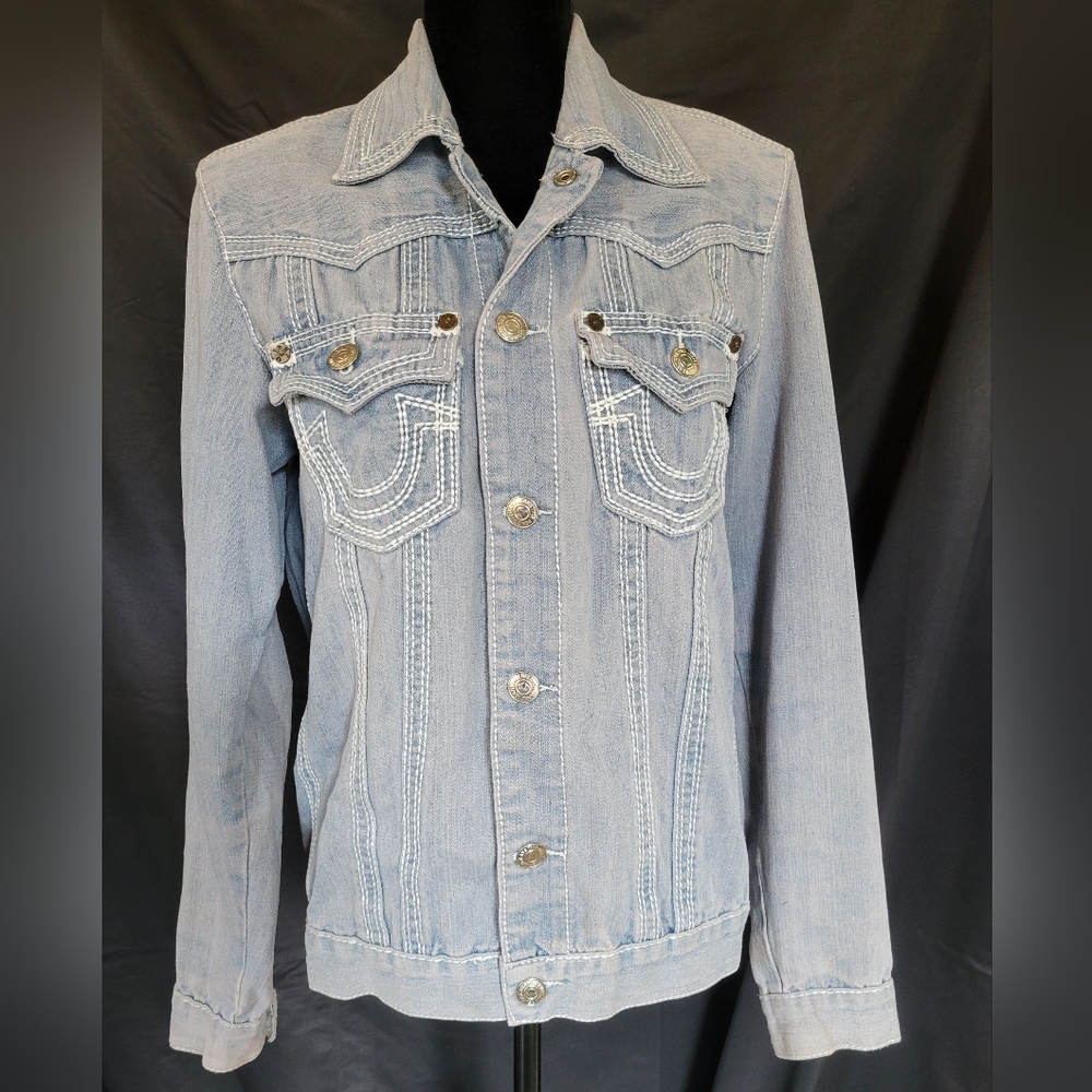 True Religion Men's Denim Jimmy Big QT Jacket